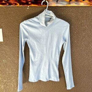 Twik Ribbed Turtle Neck Longsleeve Organic Cotton Shirt